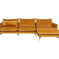 Online Ecksofa Monza Rechts Velvet Curry 296Cm Sofas & Couches