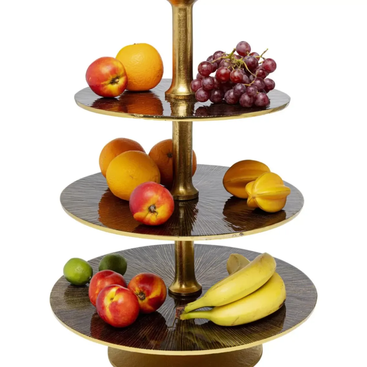 Clearance Etagere Lovely Brass 56Cm Geschirr & Tischaccessoires