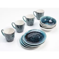 Fruhstucksset Mustique (12/Tlg.) Geschirr & Tischaccessoires