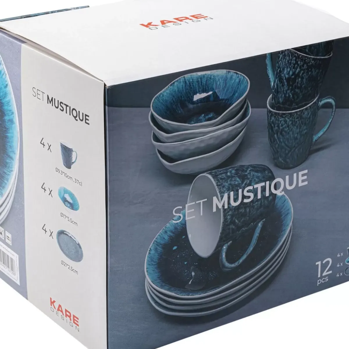Fruhstucksset Mustique (12/Tlg.) Geschirr & Tischaccessoires