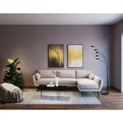 Discount Gerahmtes Bild Abstract Schwarz 80X120Cm Bilder