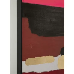 Hot Gerahmtes Bild Abstract Shapes Pink 73X143Cm Bilder