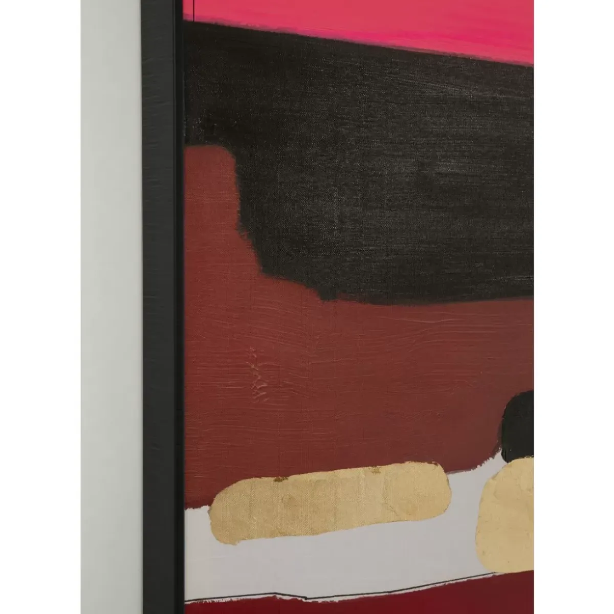 Hot Gerahmtes Bild Abstract Shapes Pink 73X143Cm Bilder