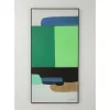 Best Gerahmtes Bild Abstract Shapes Grun 73X143Cm Bilder