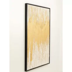 Hot Gerahmtes Bild Abstract Weis 80X120Cm Bilder