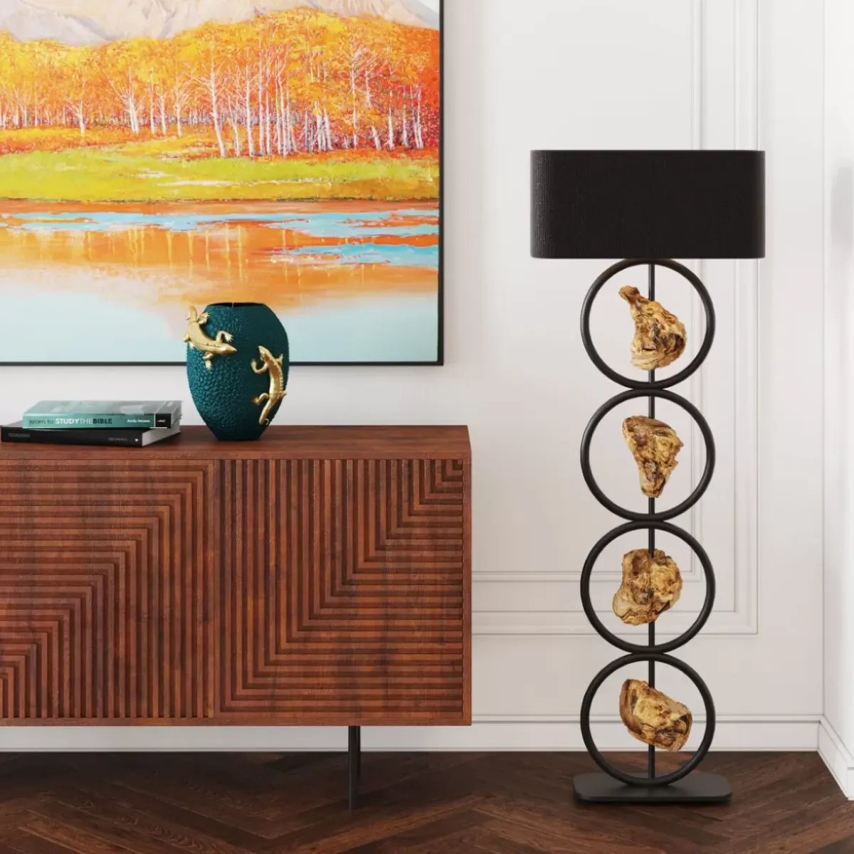 Clearance Gerahmtes Bild Autumnal 120X120Cm Bilder