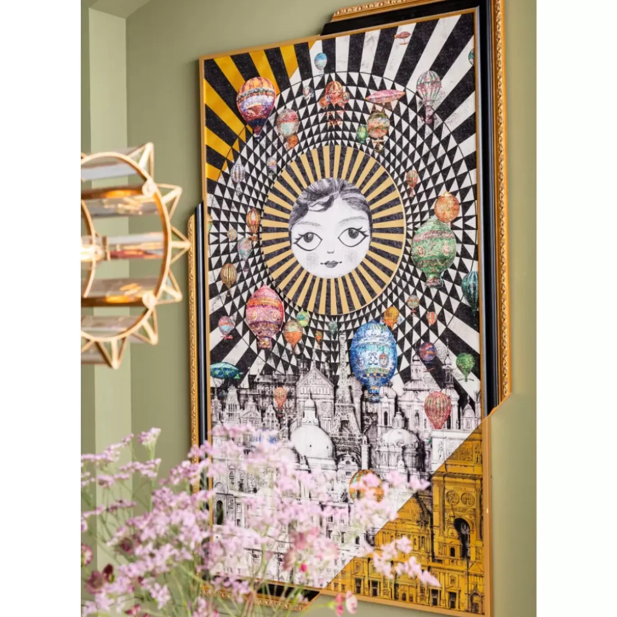 Online Gerahmtes Bild Balloons 160X260Cm Bilder