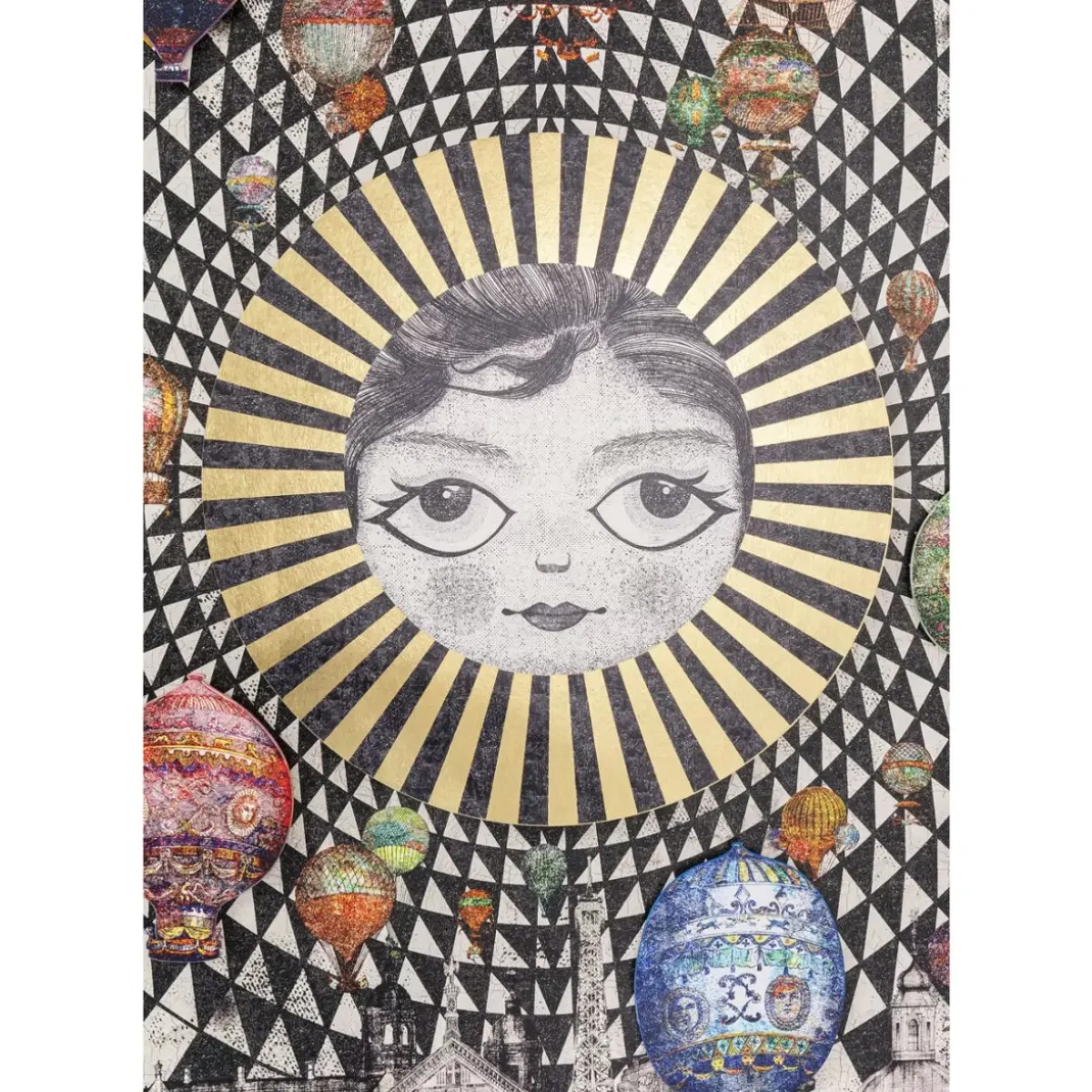 Sale Gerahmtes Bild Balloons 110X174Cm Bilder