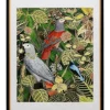 Discount Gerahmtes Bild Birds In Jungle 80X100Cm Bilder