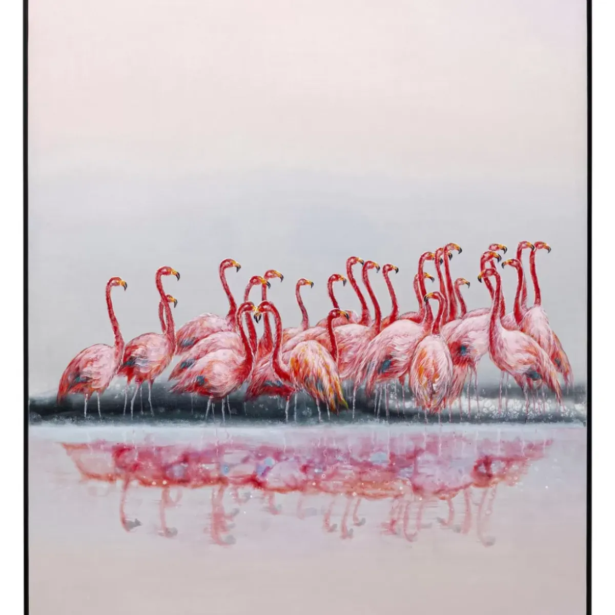 Gerahmtes Bild Dating Flamingos 100X120Cm Bilder