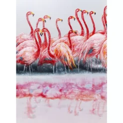 Gerahmtes Bild Dating Flamingos 100X120Cm Bilder