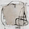 Gerahmtes Bild Dust Grau 100X100Cm Bilder