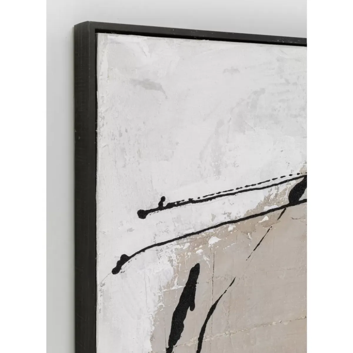 Gerahmtes Bild Dust Grau 100X100Cm Bilder