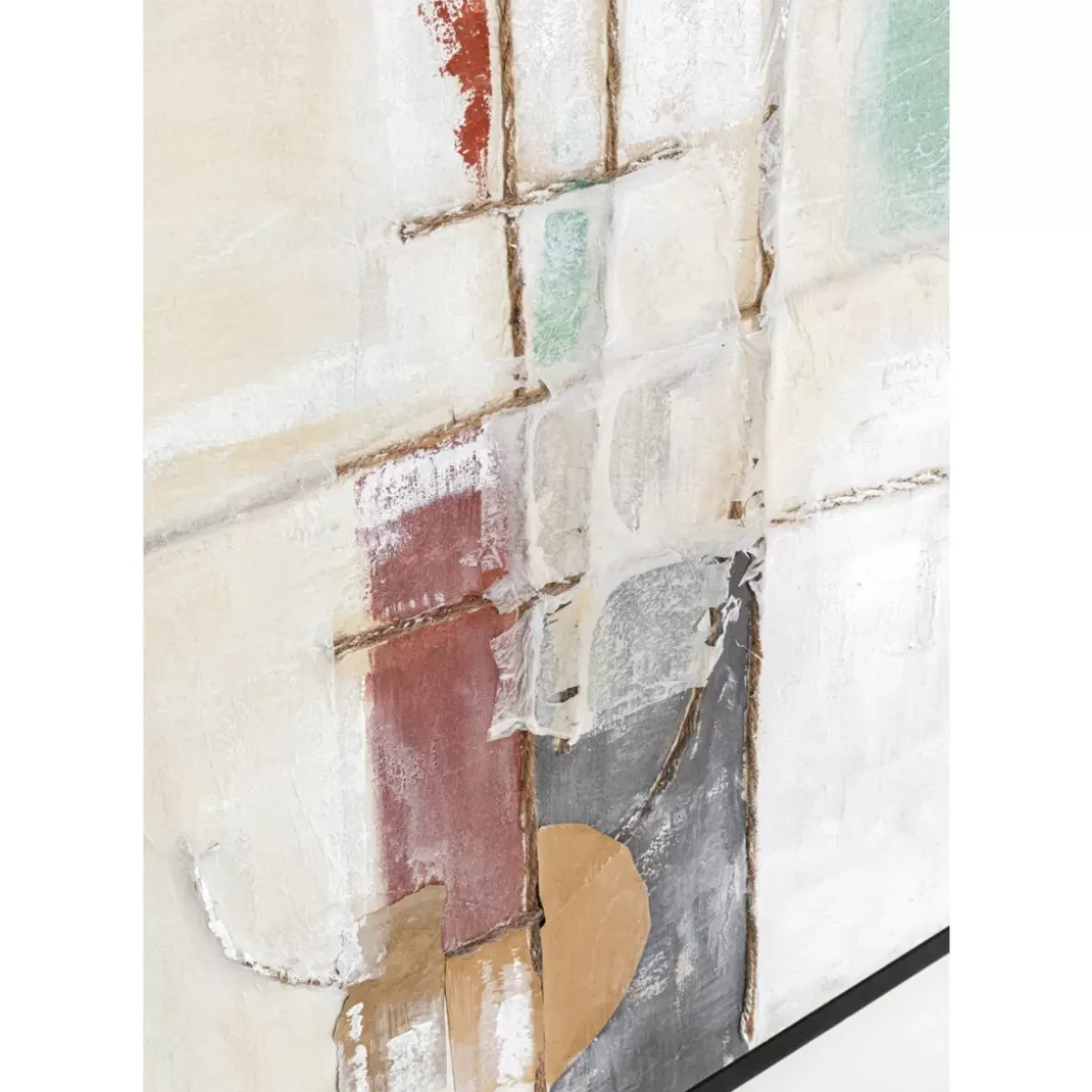 Best Gerahmtes Bild Dust Grun 120X120Cm Bilder