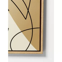 Online Gerahmtes Bild Faccia Arte Tri Colore 90X120Cm Bilder