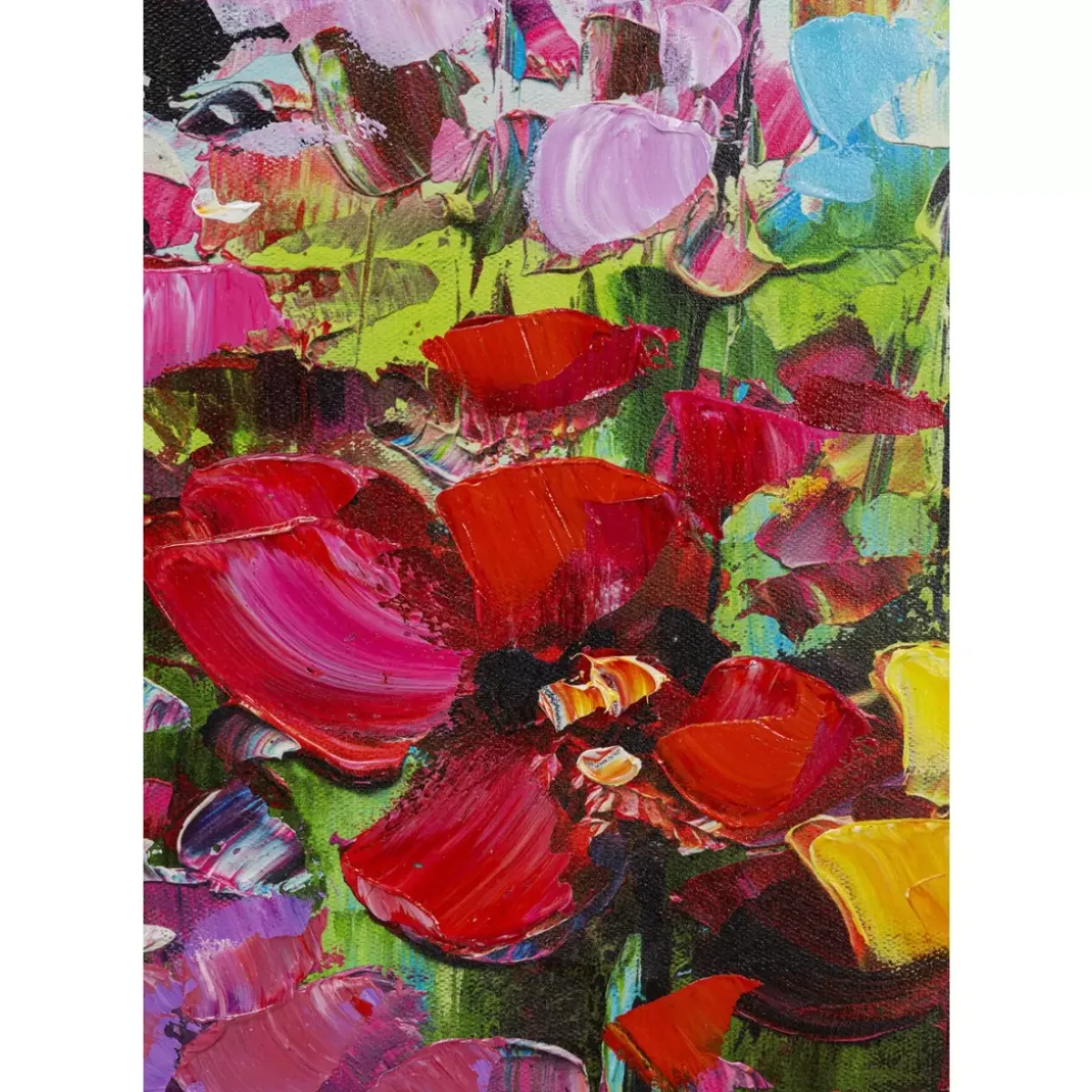 Online Gerahmtes Bild Flowery Meadow 100X100Cm Bilder