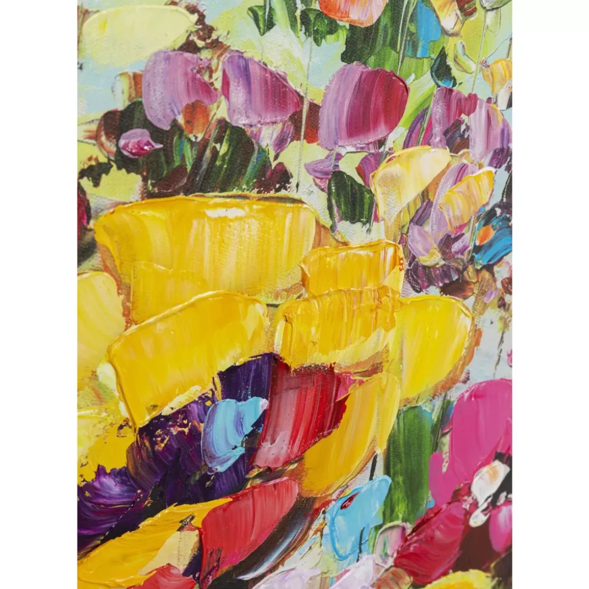 Online Gerahmtes Bild Flowery Meadow 100X100Cm Bilder