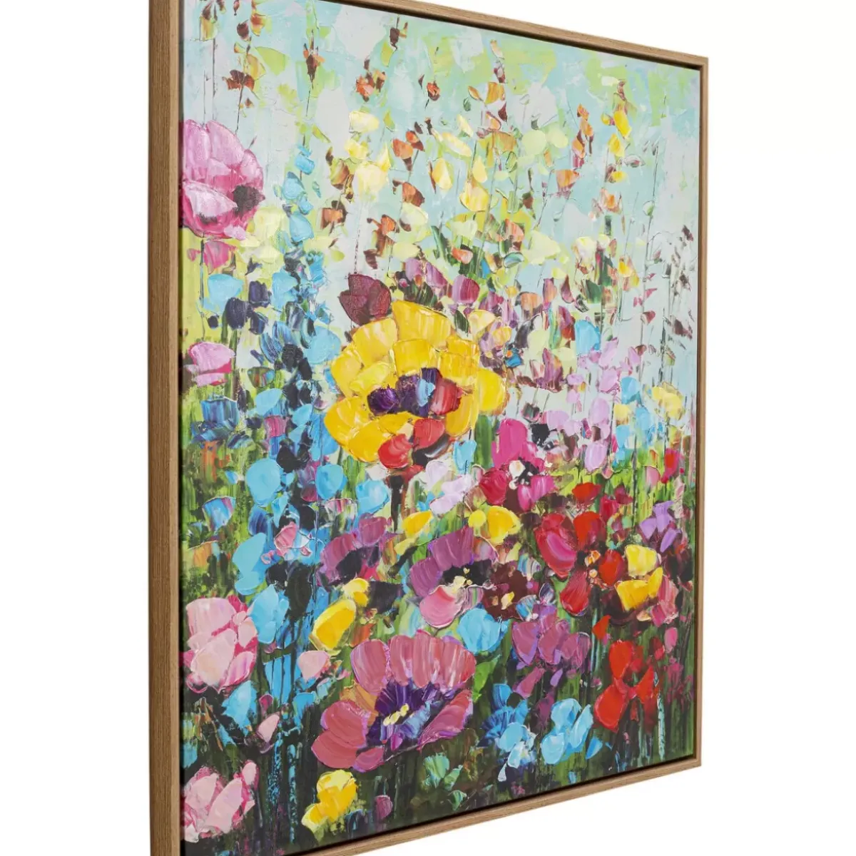 Online Gerahmtes Bild Flowery Meadow 100X100Cm Bilder