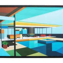 Gerahmtes Bild Modern Architecture 100X80Cm Bilder