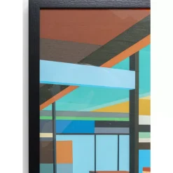 Gerahmtes Bild Modern Architecture 100X80Cm Bilder