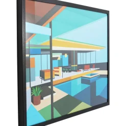 Gerahmtes Bild Modern Architecture 100X80Cm Bilder