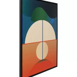 Hot Gerahmtes Bild Sunrise 75X100Cm Bilder
