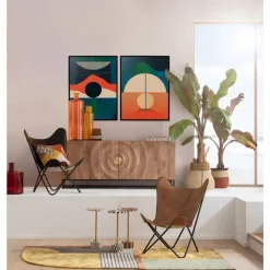 Outlet Gerahmtes Bild Sunset 75X100Cm Bilder