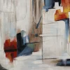 Gerahmtes Bild Visione Obliquo 100X100Cm Bilder