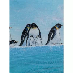 Online Gerahmtes Bild Walking Penguins 140X140Cm Bilder