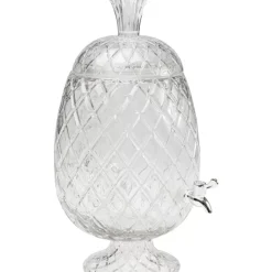 Discount Getrankespender Pineapple Klar (2/Tlg.) Geschirr & Tischaccessoires