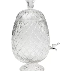 Discount Getrankespender Pineapple Klar (2/Tlg.) Geschirr & Tischaccessoires