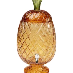New Getrankespender Pineapple Amber (2/Tlg.) Geschirr & Tischaccessoires