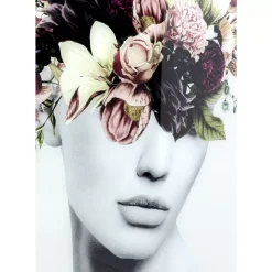 New Glasbild Autumn Hair 80X120Cm Bilder
