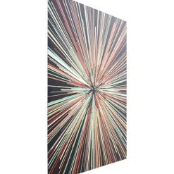 Outlet Glasbild 3D Light Speed 100X100Cm Bilder
