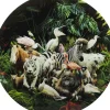 Hot Glasbild Jungle Animals O120Cm Bilder