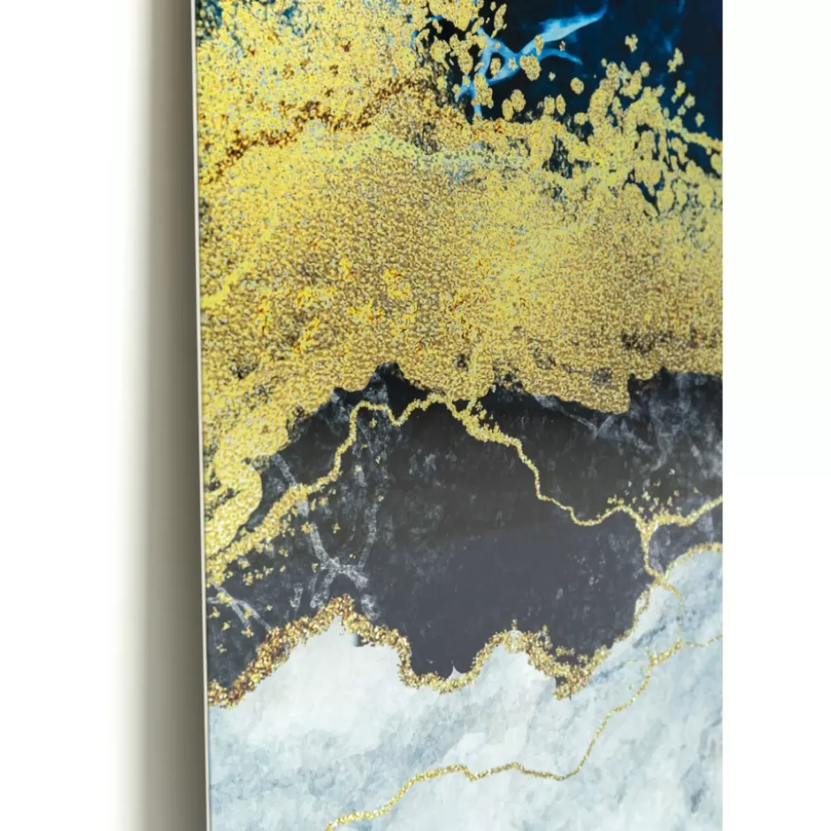 Best Glasbild Metallic Ocean 100X100Cm Bilder