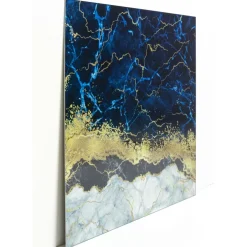 Best Glasbild Metallic Ocean 100X100Cm Bilder
