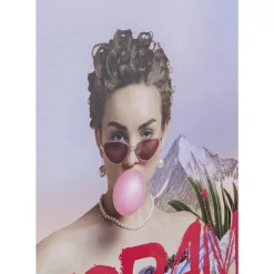 New Glasbild No Drama 90X120Cm Bilder