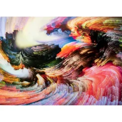 Best Glasbild Space Galaxy 150X100Cm Bilder