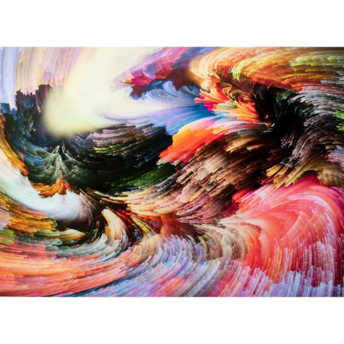 Best Glasbild Space Galaxy 150X100Cm Bilder
