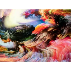 Best Glasbild Space Galaxy 150X100Cm Bilder