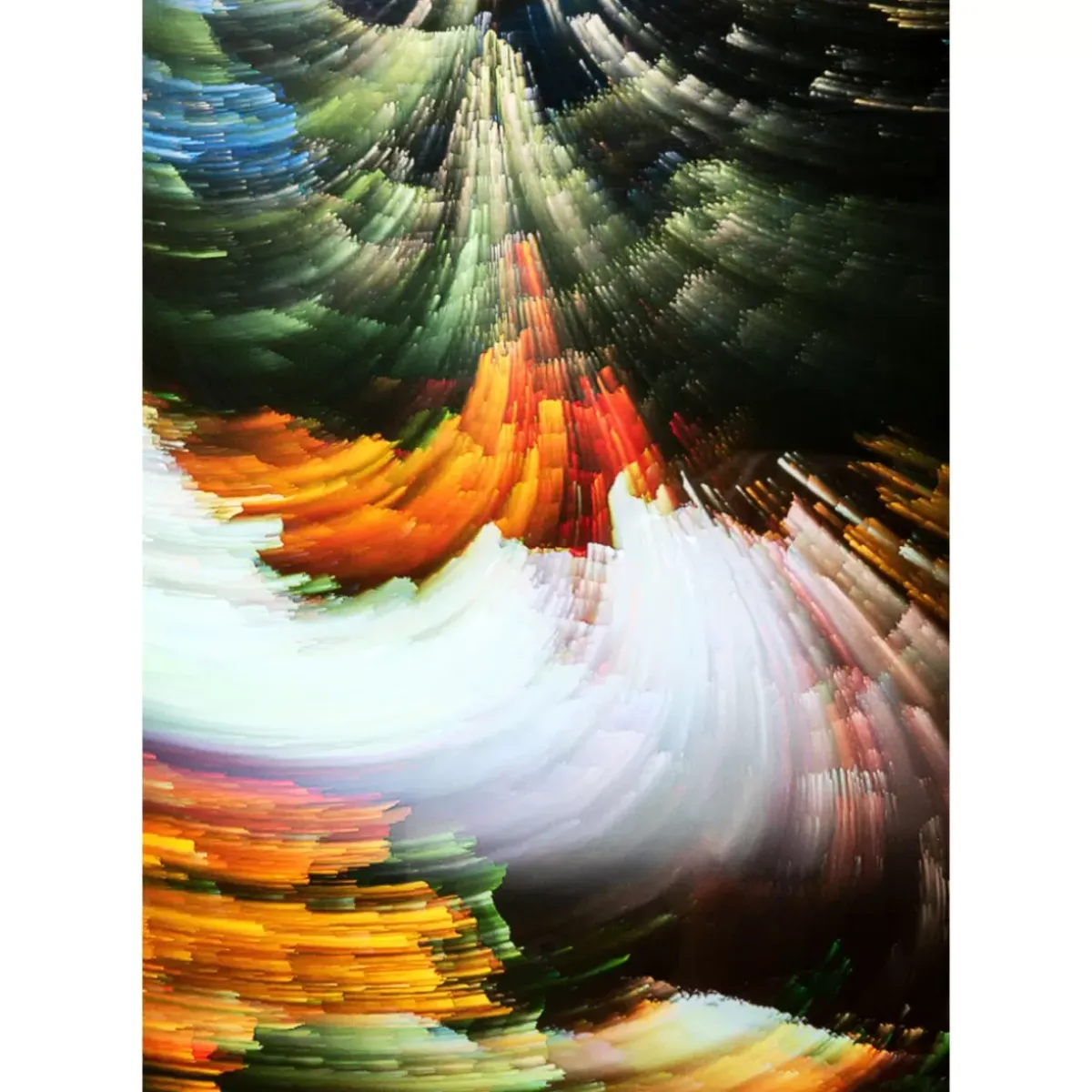 Best Glasbild Space Galaxy 150X100Cm Bilder