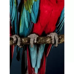 Hot Glasbild Twin Parrot 80X120Cm Bilder