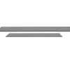 Clearance Glasset Polar 8Mm Esg Smoke 130X65Cm Tische