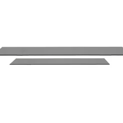 Clearance Glasset Polar 8Mm Esg Smoke 130X65Cm Tische