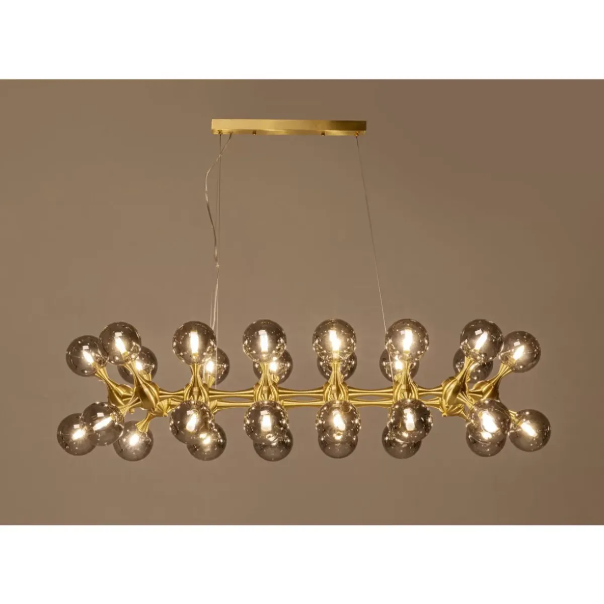 Outlet Hangeleuchte Atomic Balls Brass 140Cm Hängeleuchten