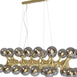 Outlet Hangeleuchte Atomic Balls Brass 140Cm Hängeleuchten