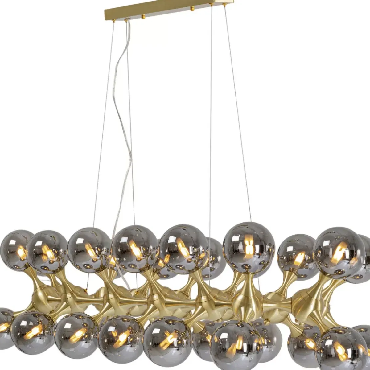 Outlet Hangeleuchte Atomic Balls Brass 140Cm Hängeleuchten
