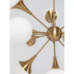 Hangeleuchte Bulb Fiction 12 Brass O102Cm Hängeleuchten