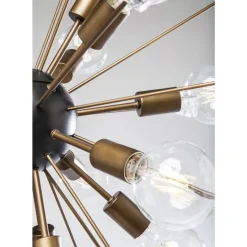 Clearance Hangeleuchte Crystal Bomb Brass O93Cm Hängeleuchten